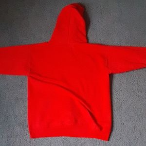 Red hoodie